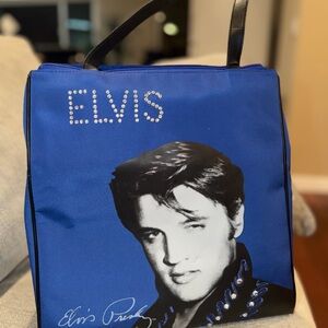 Elvis Blue Tote Bag